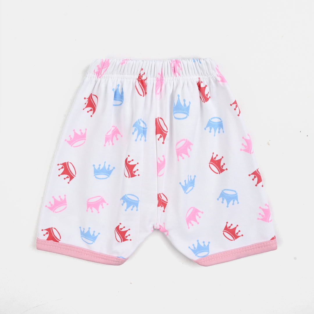 Infant Baby Cotton 2PC Set | 0-3M | Pink