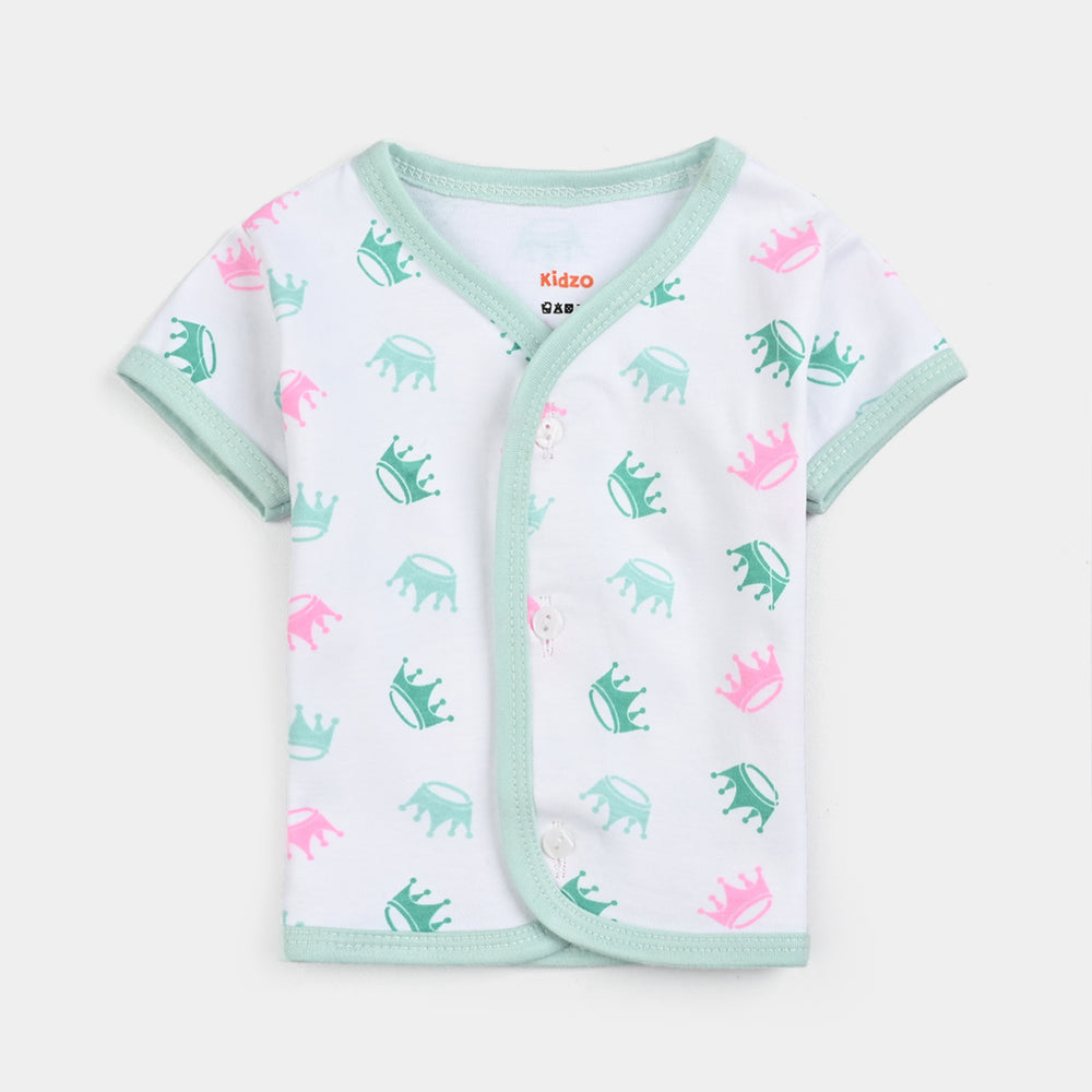 Infant Baby Cotton 2PC Set | 0-3M | Green