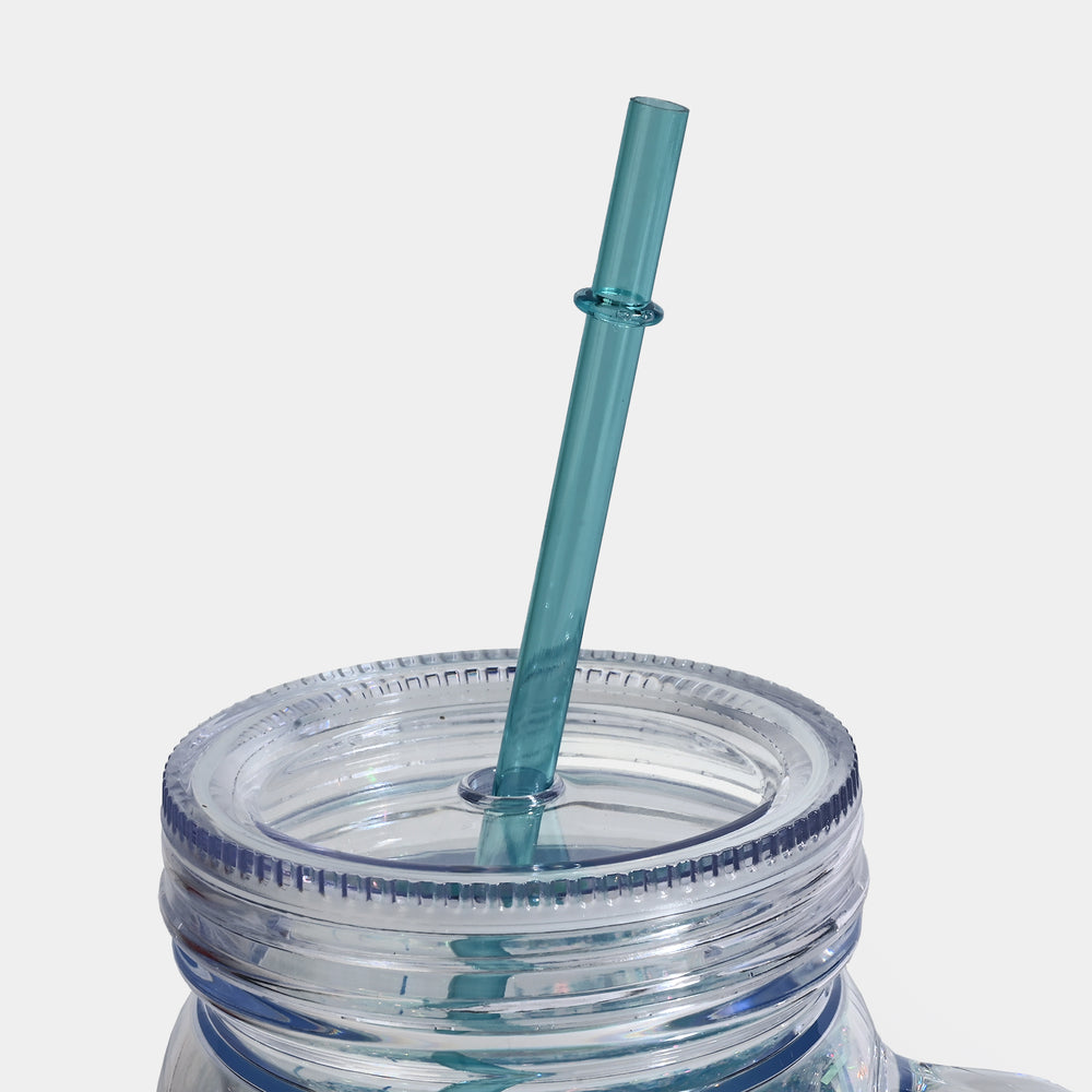 Acrylic Straw Mug/Cup | 550ML