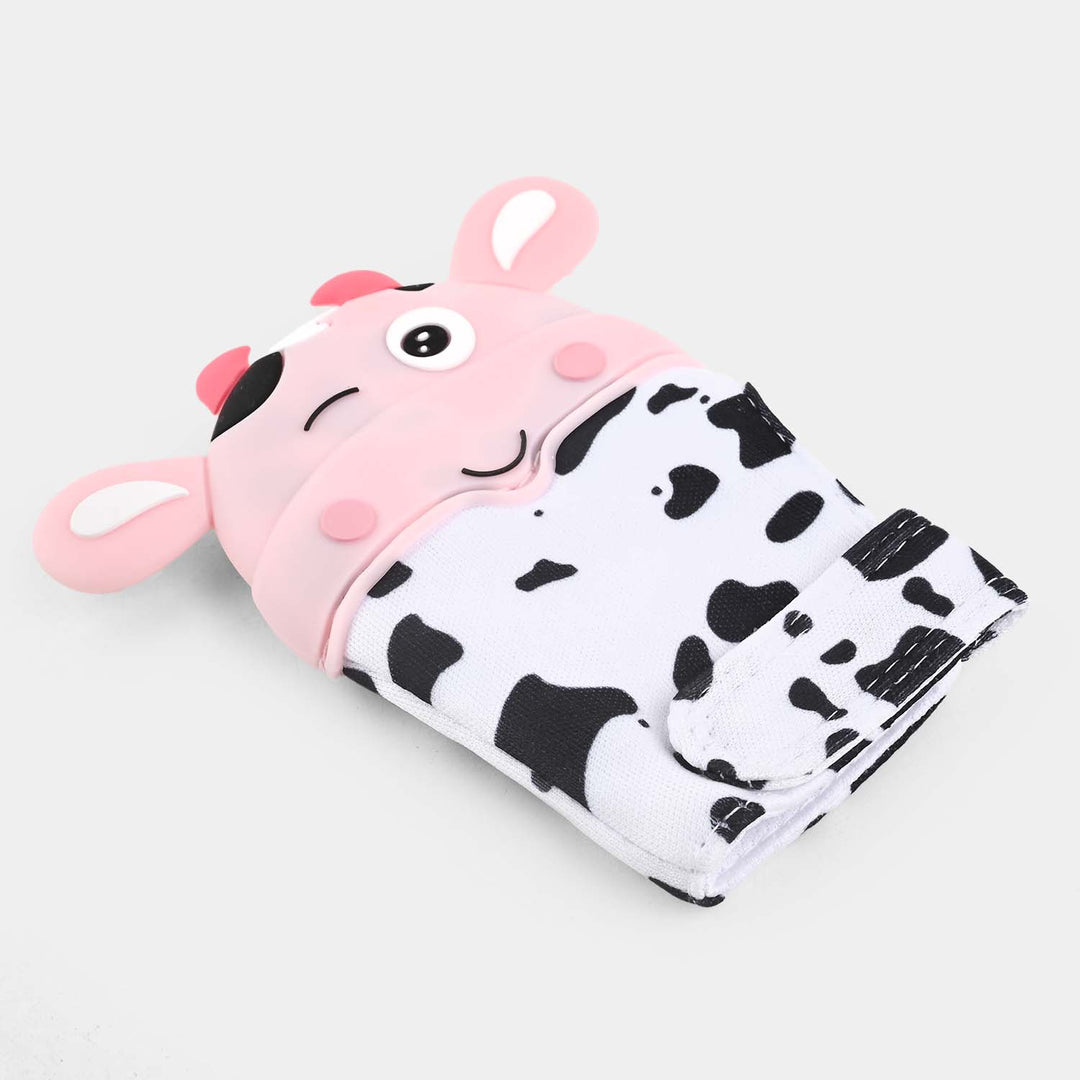 Baby Teething Mitten Cow