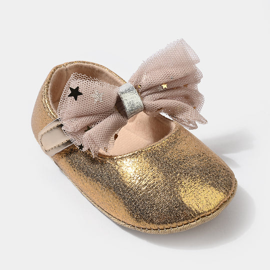 Infant Girls Shoes G33-GOLDEN
