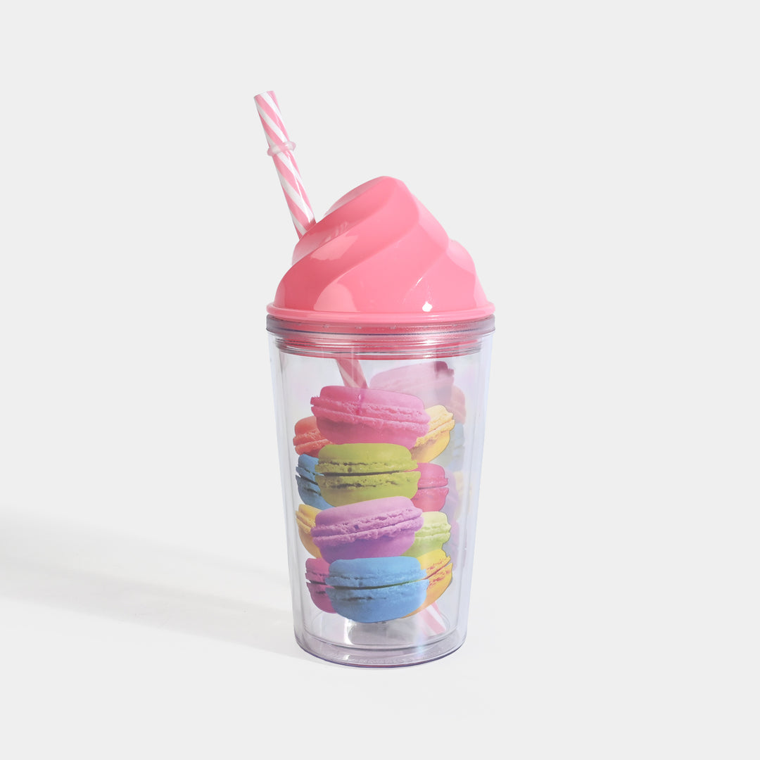 Acrylic Straw Mug/Cup | 300ML