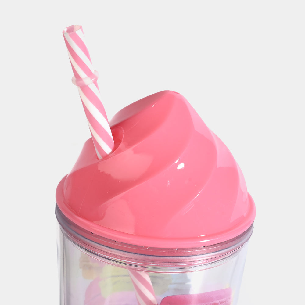 Acrylic Straw Mug/Cup | 300ML