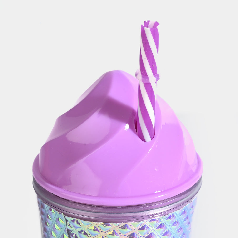 Acrylic Straw Mug/Cup | 450ML