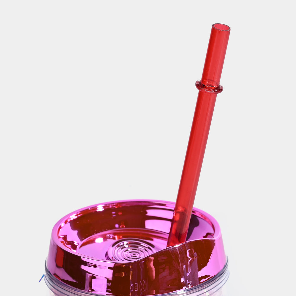 Acrylic Straw Mug/Cup | 300ML
