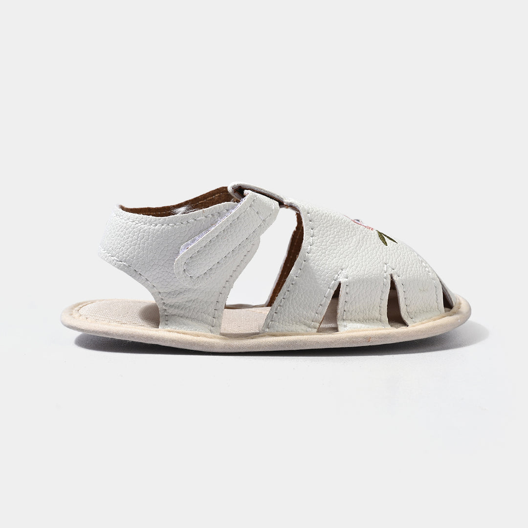 Infant Girls Shoes D163-White