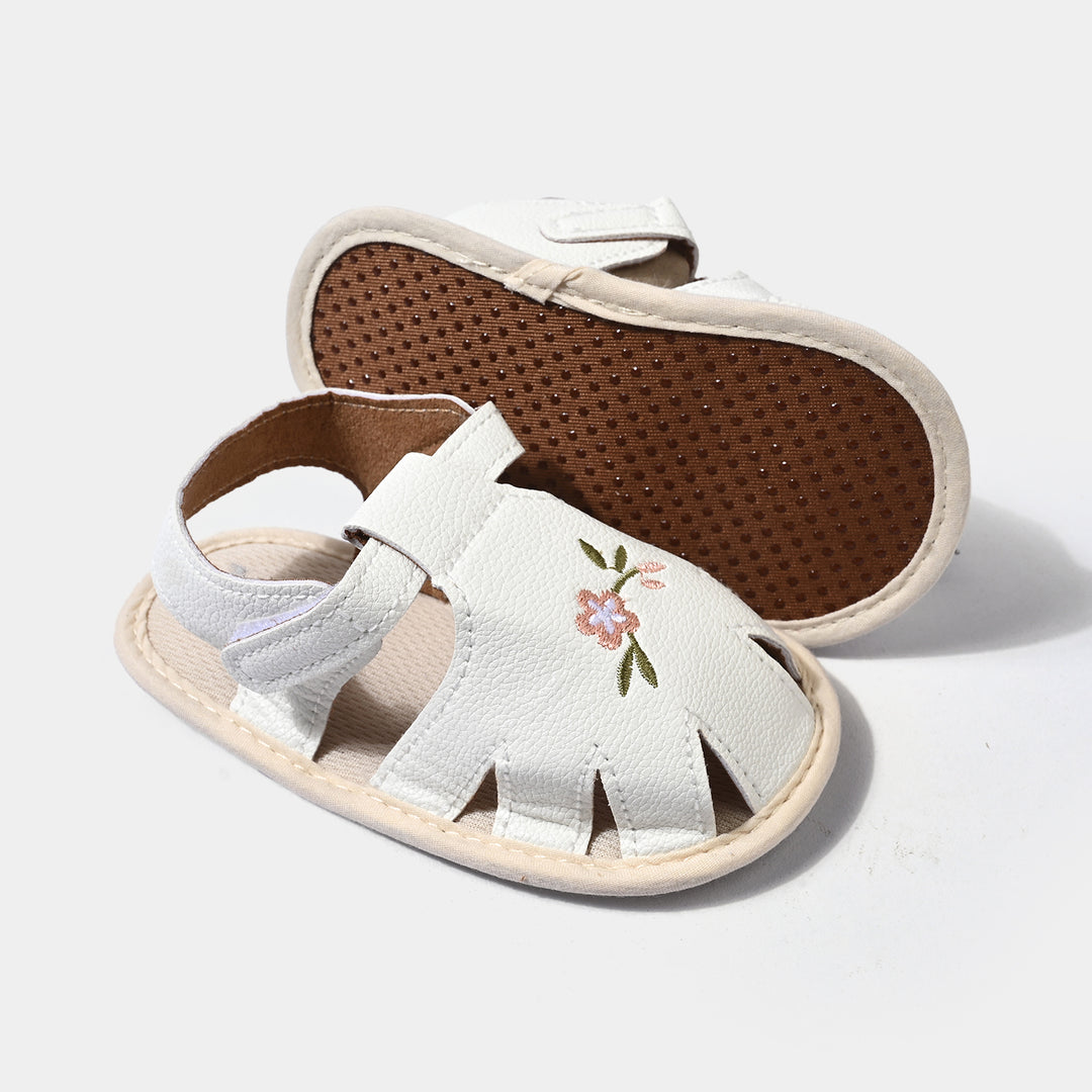 Infant Girls Shoes D163-White