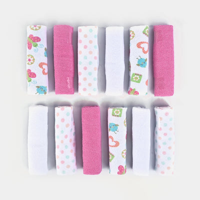 Baby Face Towel/Wash Cloth | 12PCs