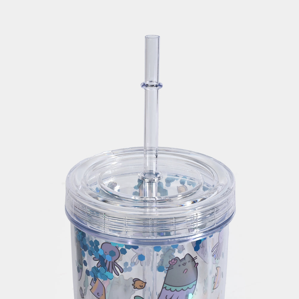 Acrylic Straw Mug/Cup | 400ML