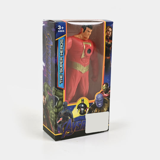 Action Hero Figure With Projection