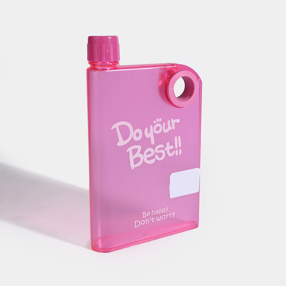 Notebook Design Water Bottle | 380ML