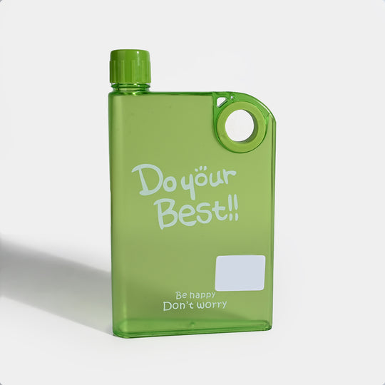 Notebook Design Water Bottle | 380ML