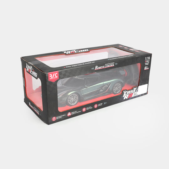 Fast Racing Remote Control Simulation Car