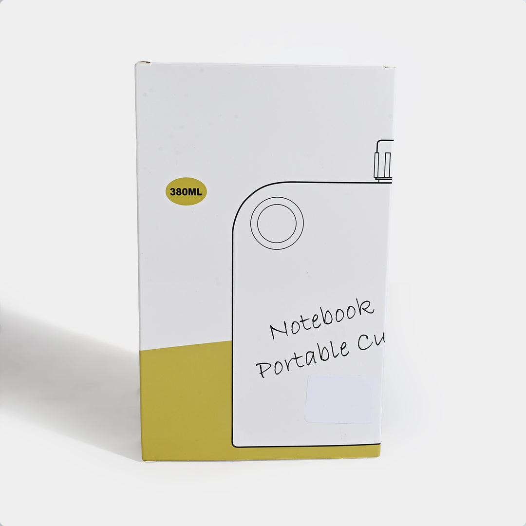 Notebook Design Water Bottle | 380ML