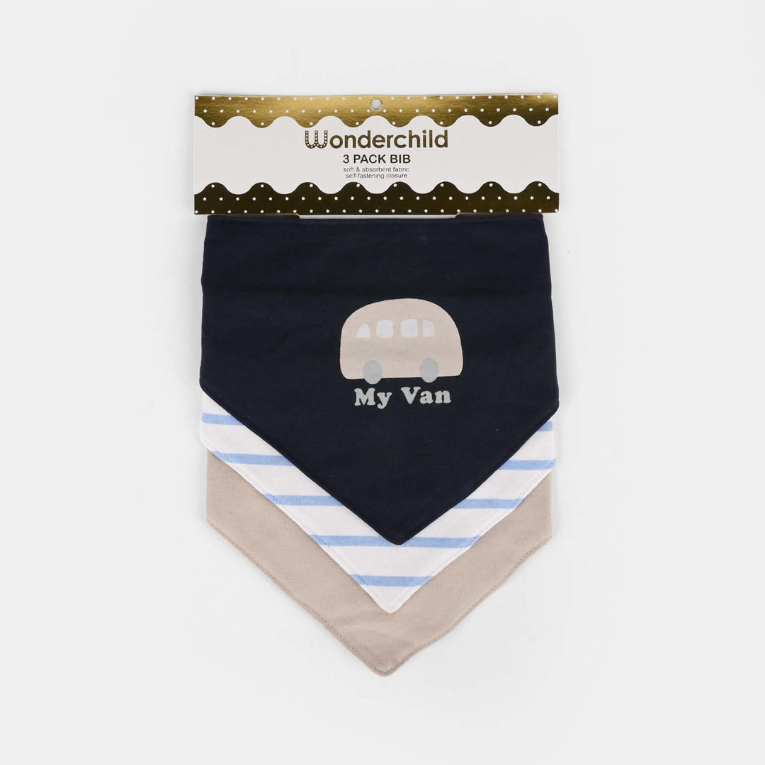 Baby Bibs Pack of 3PCs | Newborn