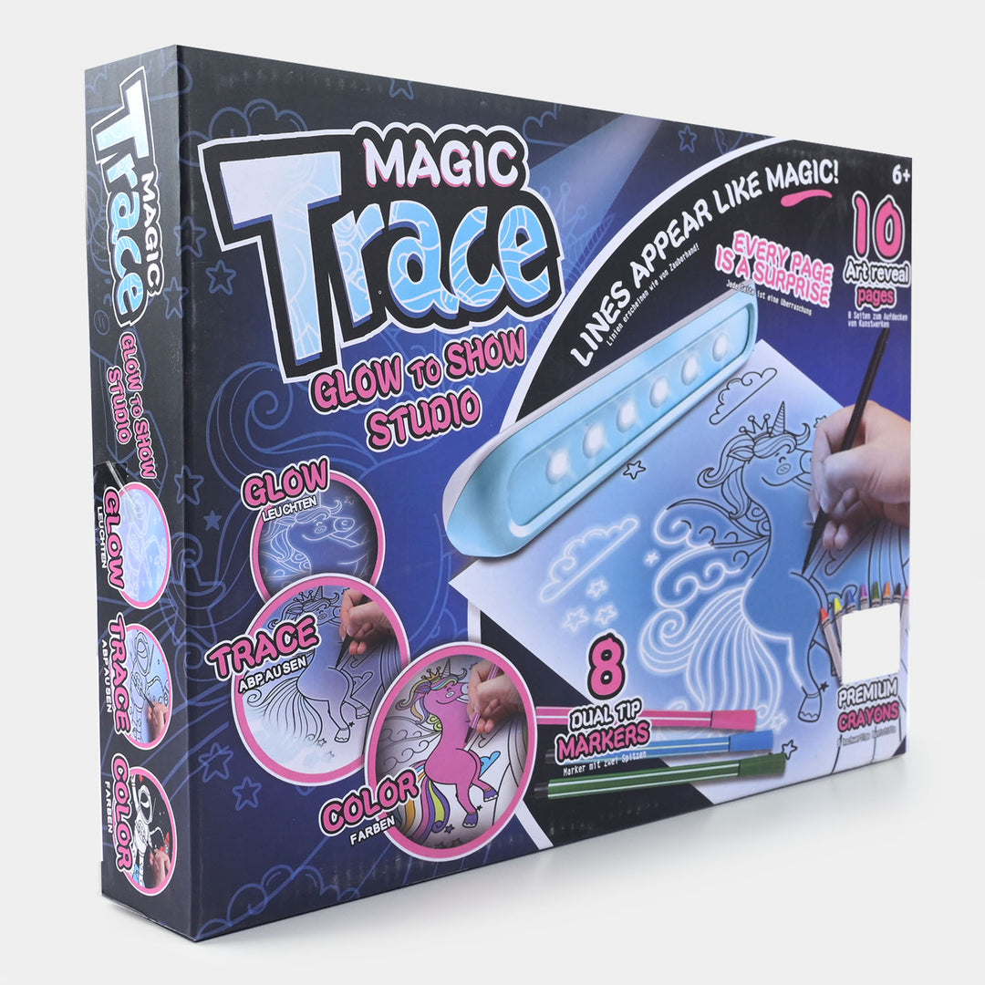 Magic Trace Drawing Board For Kids