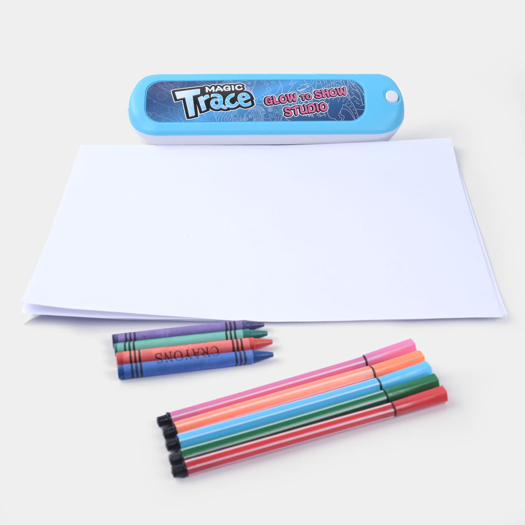 Magic Trace Drawing Board For Kids