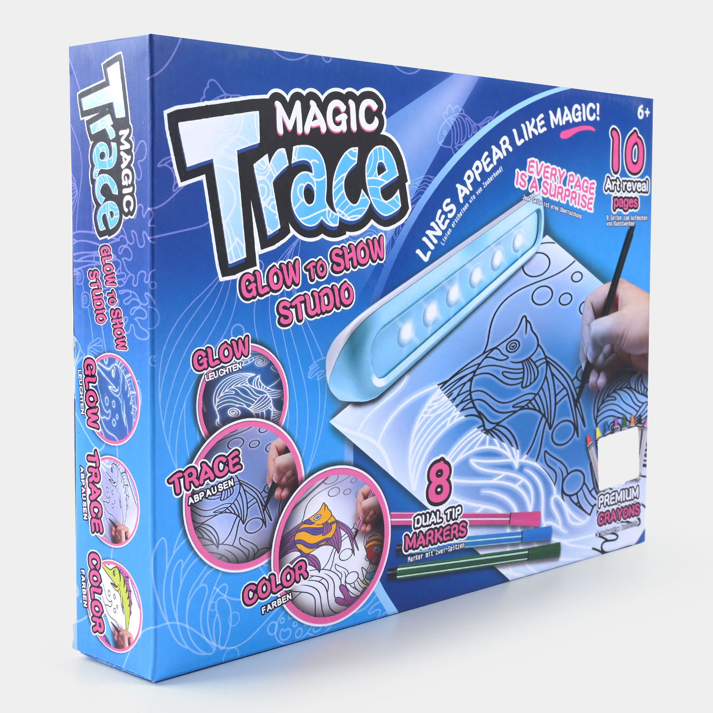 Magic Trace Drawing Board For Kids