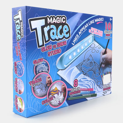 Magic Trace Drawing Board For Kids