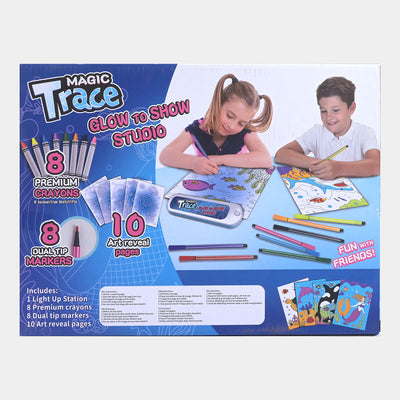 Magic Trace Drawing Board For Kids