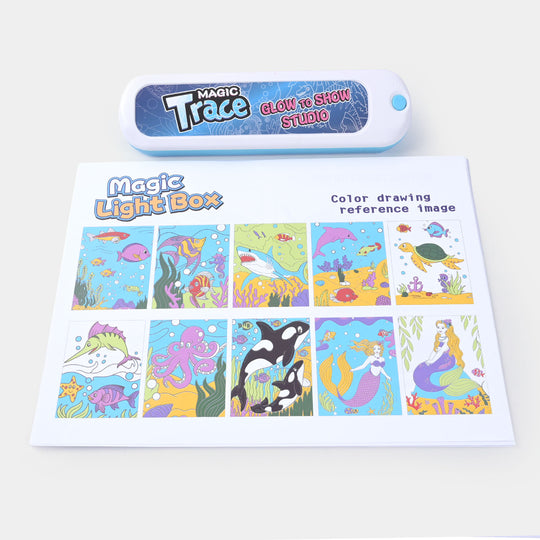 Magic Trace Drawing Board For Kids