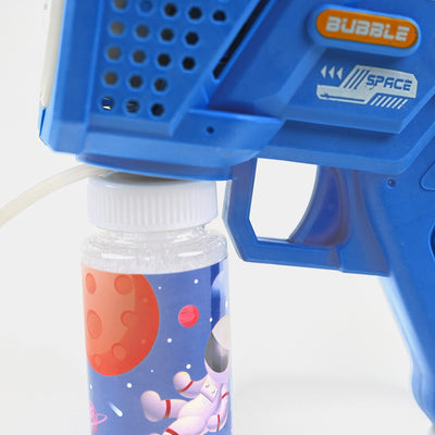 Space Electric Bubble Gun For Kids