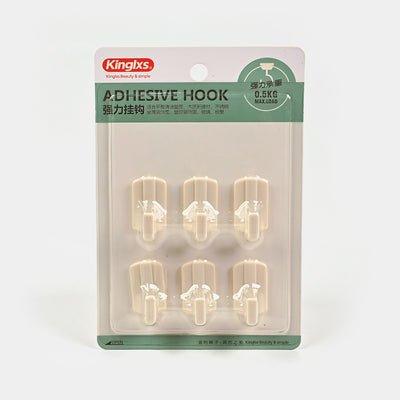 6PCs Strong Sticky Small Hook Card