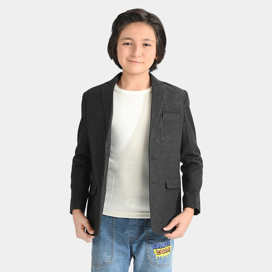 Boys Wool Blazer -GREY