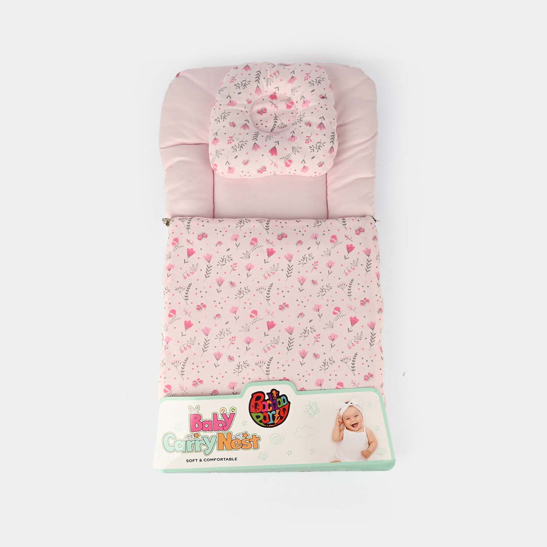 Soft & Cozy Baby Carry Nest with Pillow