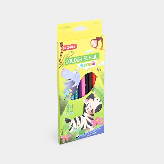 Braden Colored Pencils | Vivid & Break-Resistant | 12PCs