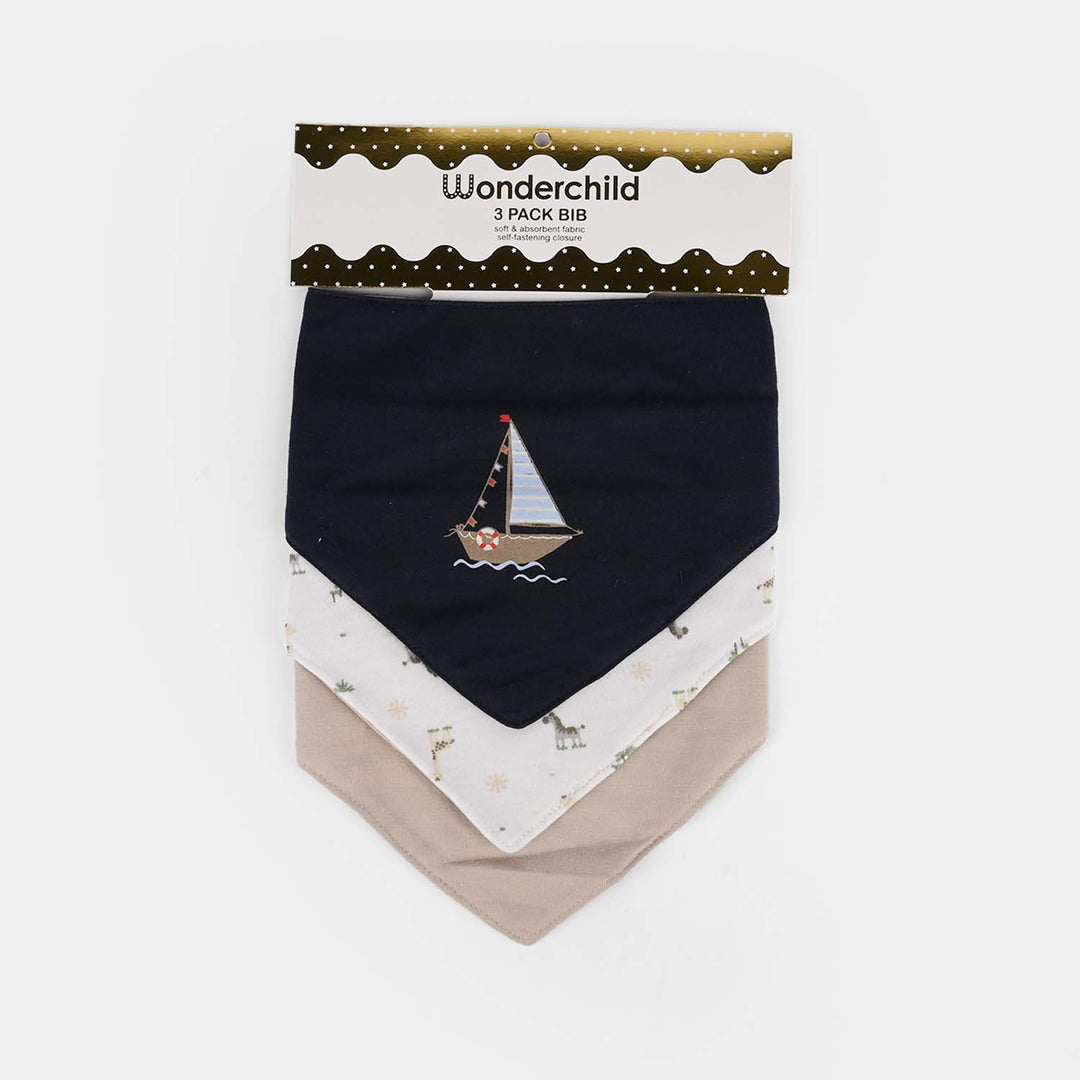 Baby Bibs Pack of 3PCs | Newborn