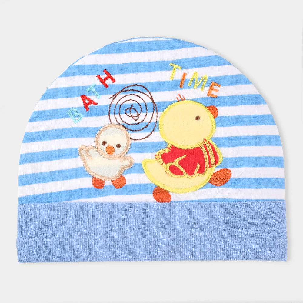 Baby Cap Big Embroidery Lining