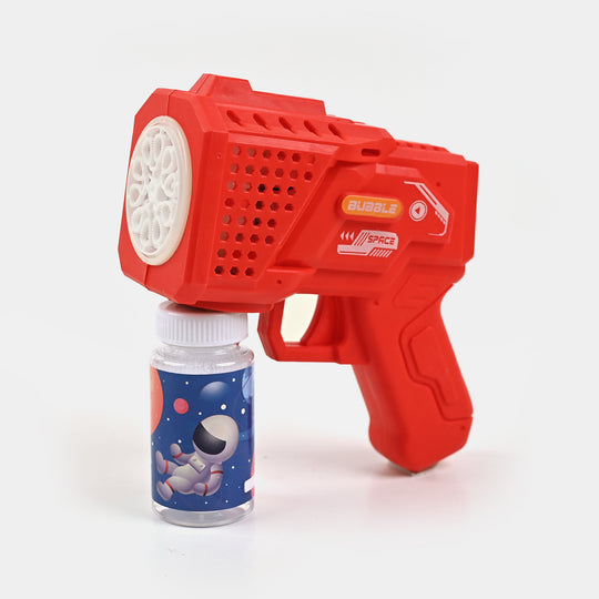 Space Electric Bubble Blaster For Kids