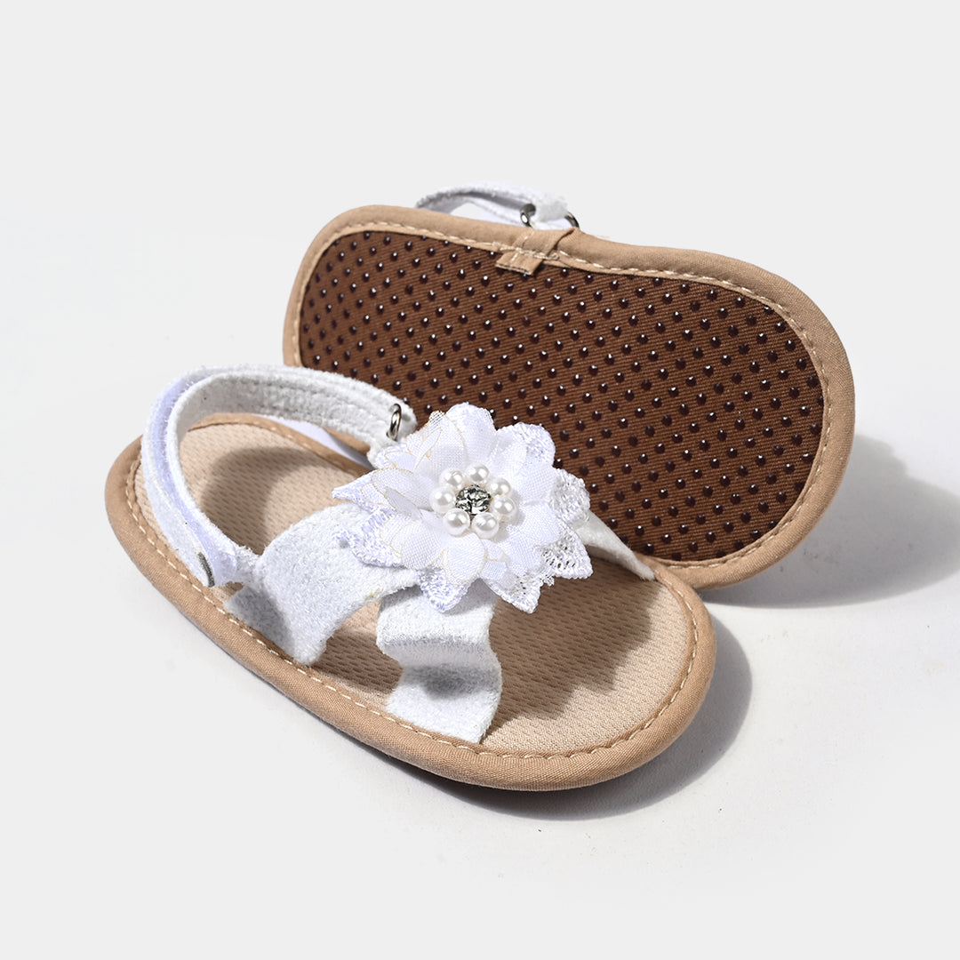 Infant Girls Shoes C-907-White