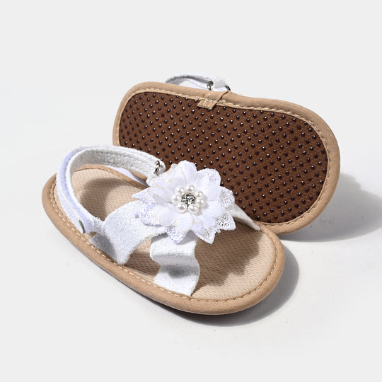 Infant Girls Shoes C-907-White