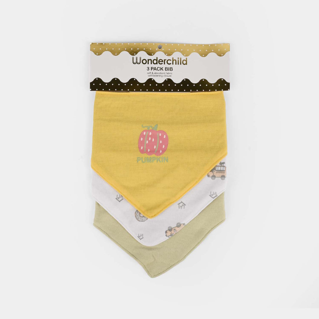 Baby Bibs Pack of 3PCs | Newborn