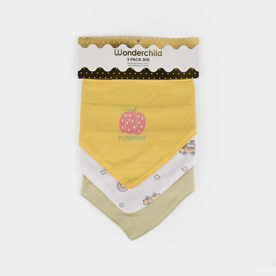 Baby Bibs Pack of 3PCs | Newborn