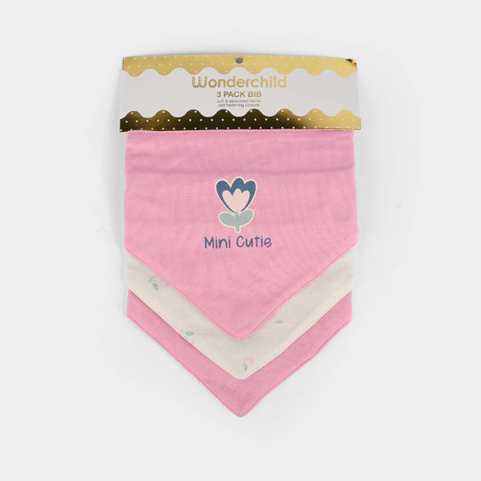 Baby Bibs Pack of 3PCs | Newborn