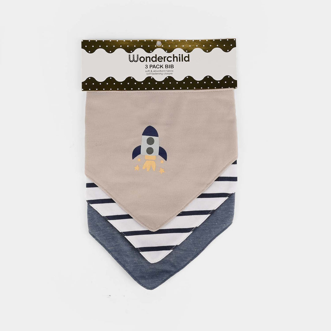 Baby Bibs Pack of 3PCs | Newborn