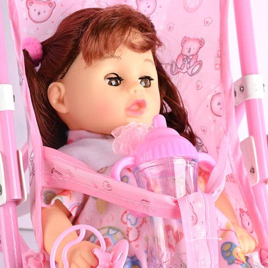 My Baby Stroller Doll Play Set