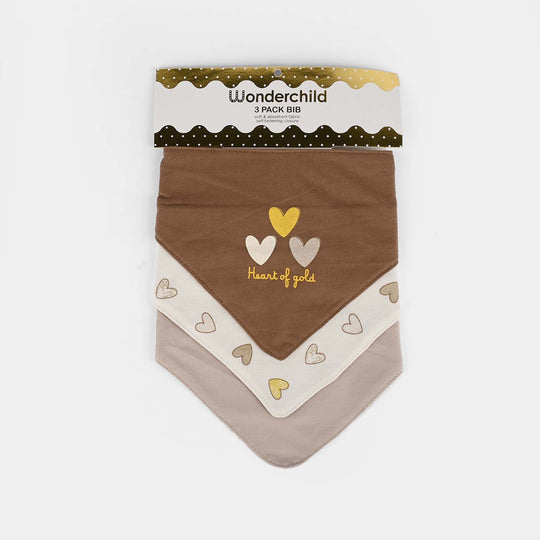 Baby Bibs Pack of 3PCs | Newborn