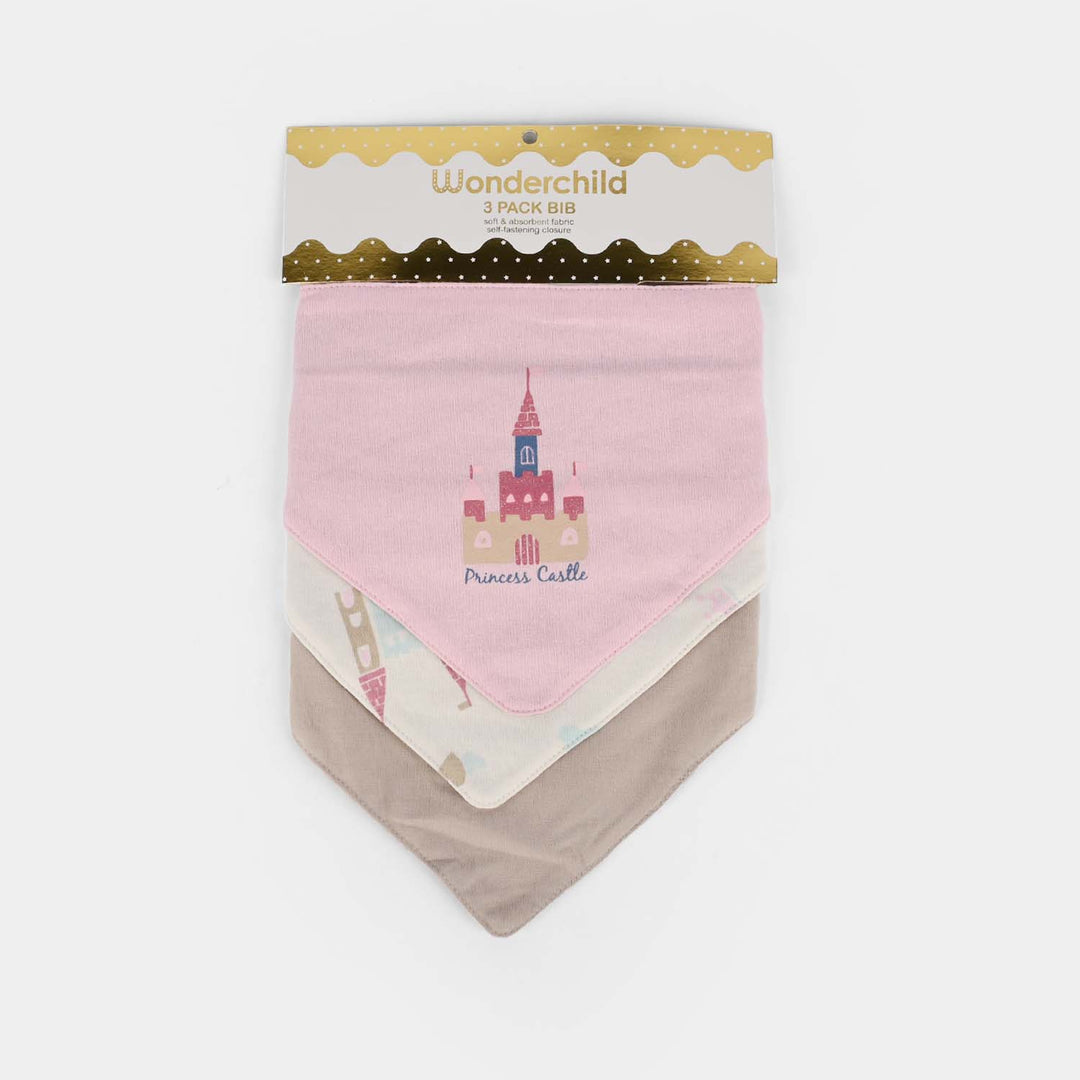 Baby Bibs Pack of 3PCs | Newborn