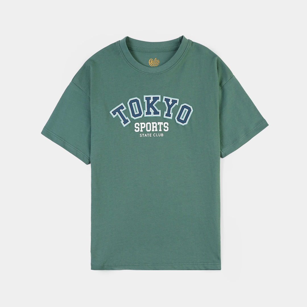 Boys Jersey/Terry T-Shirt H/S Tokyo