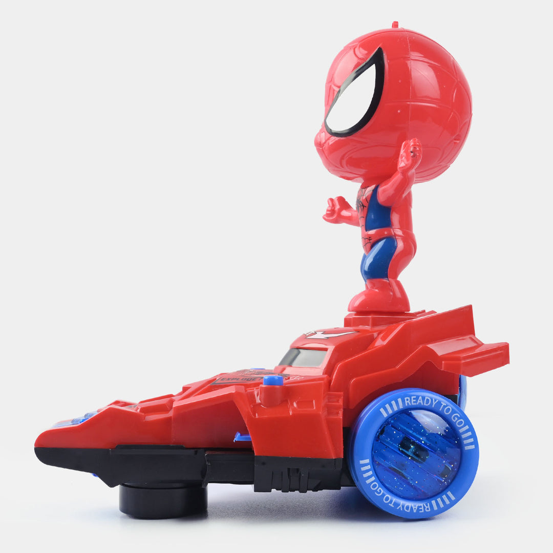 Electric Universal Ejection Car With Hero For Kids