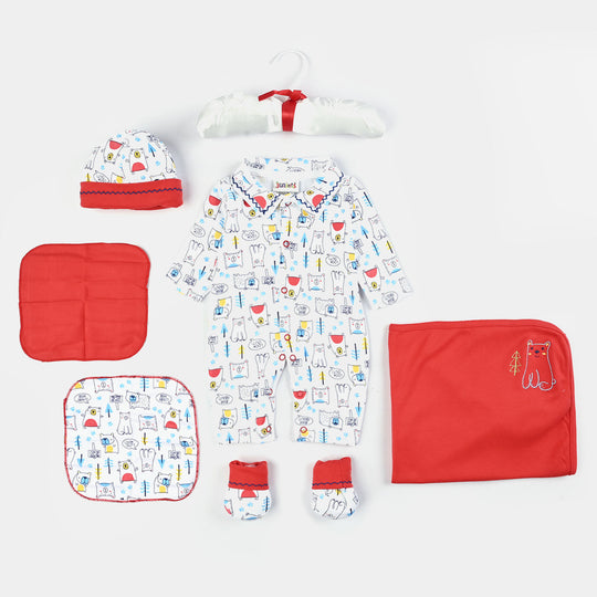 Juniors 7Pcs Gift Set Red 9737