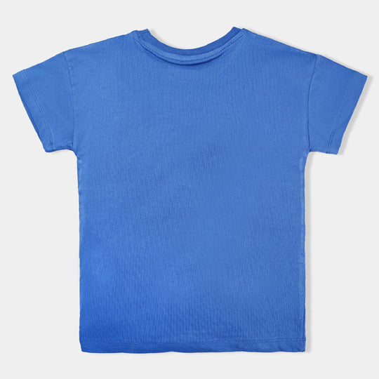 Boys Premium Lycra Jersey T-Shirt H/S Basic-True Navy