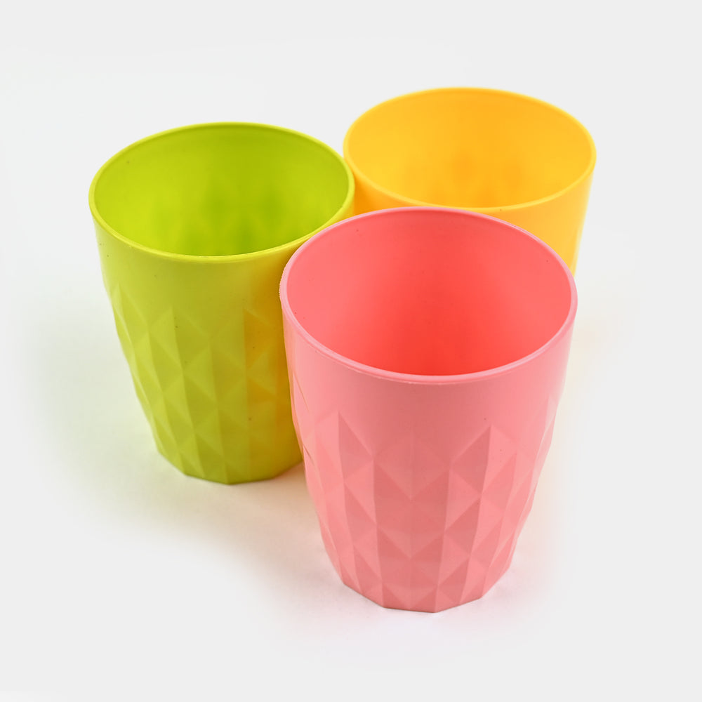 Imperial Rainbow Glass 3 Pcs Plastic