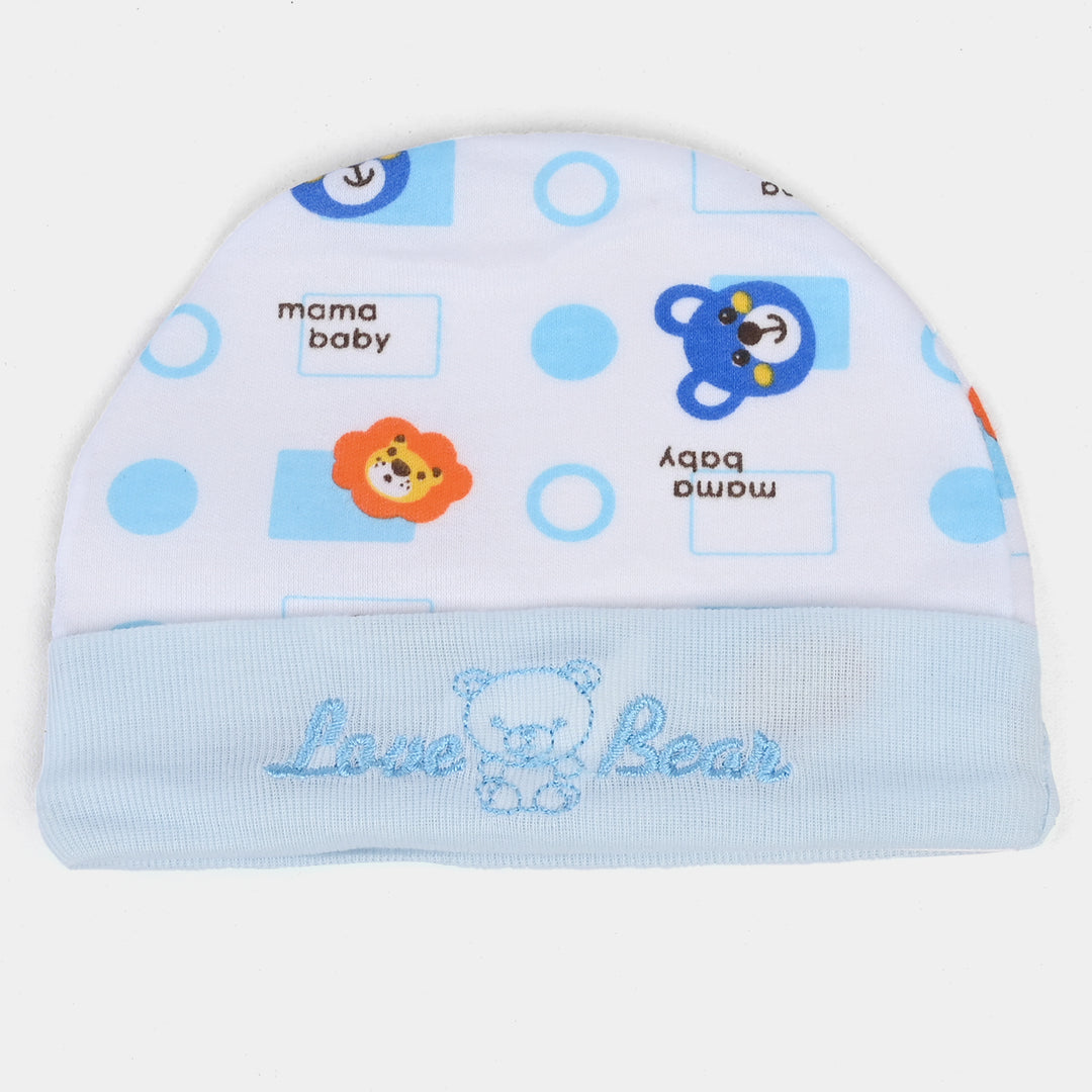 Baby Cap/Hat+Socks+Mittens 3PCs Set