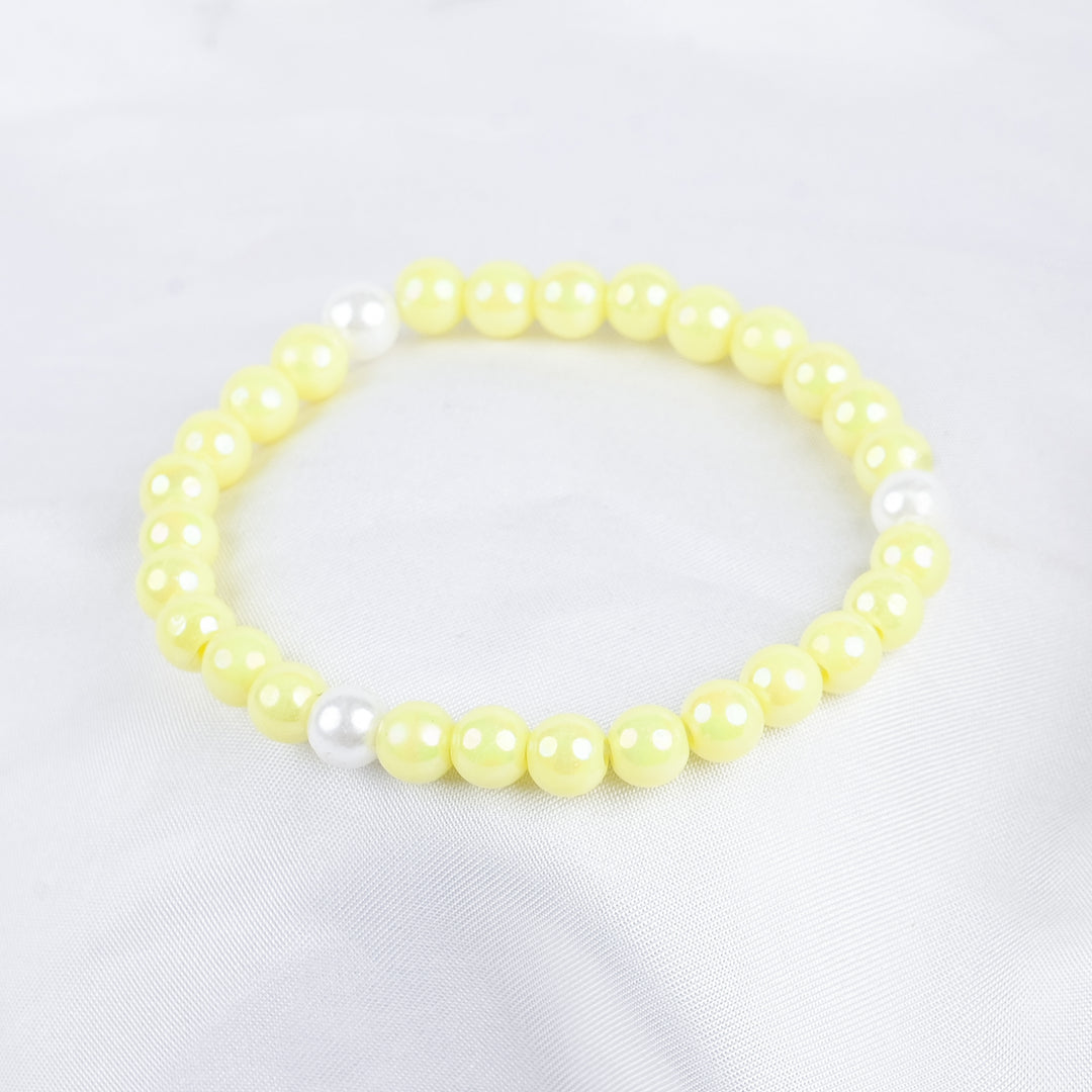 GIRLS ELEGANT BEADED NECKLACE & BRACELET