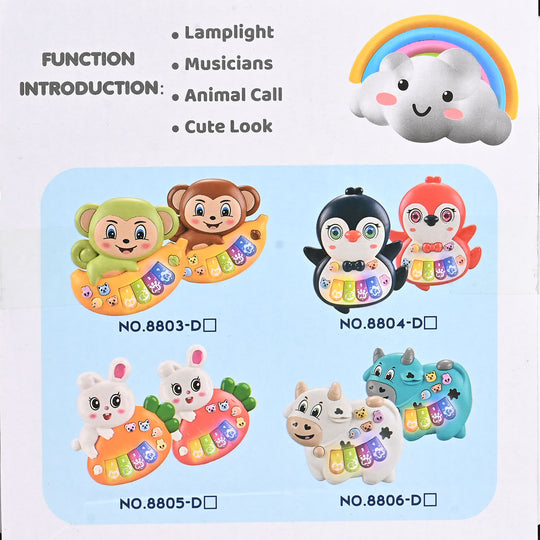 Cute Musical Paino with Light & Music for Kids